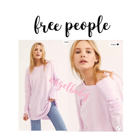 Free people Arden tee in Aurora! - Picture 6 of 13